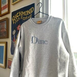 Dime Gray Sweatshirt